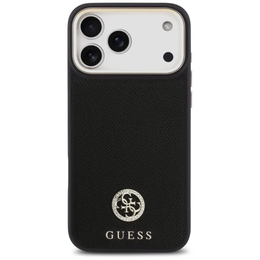  iPhone 17 Pro Max Fekete Guess Hardcase 4G (GUHMP17XPGCRMDEK) tok - 2