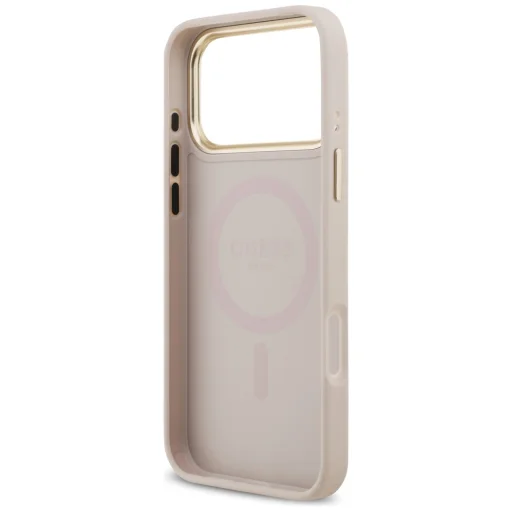  iPhone 17 Pro Max Pink Guess szilikon tok - 6