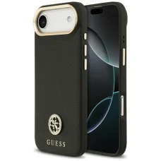  Apple iPhone 17 Air Fekete Guess - Hardcase 4G (GUHMP17MPGCRMDEK) tok