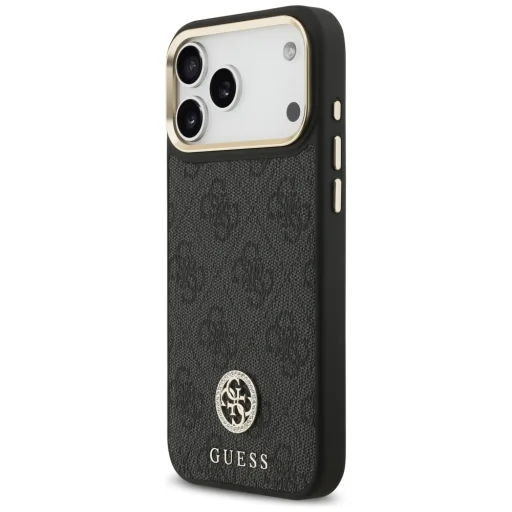  Apple iPhone 17 Pro Max Guess - Hardcase 4G (GUHMP17XP4GRMDEK) - Fekete tok - 2