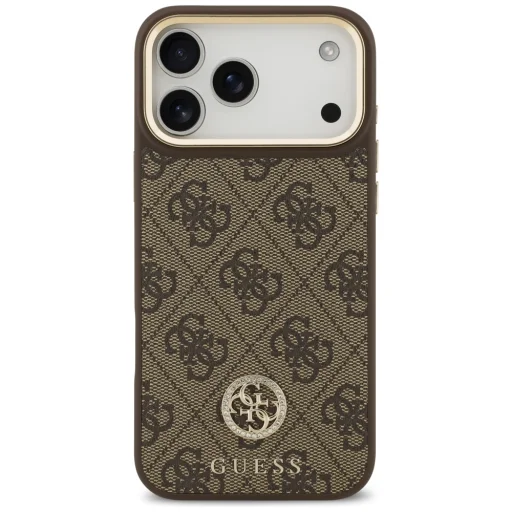  iPhone 17 Pro Max Guess - Hardcase 4G (GUHMP17XP4GRMDEW) - Barna tok - 3