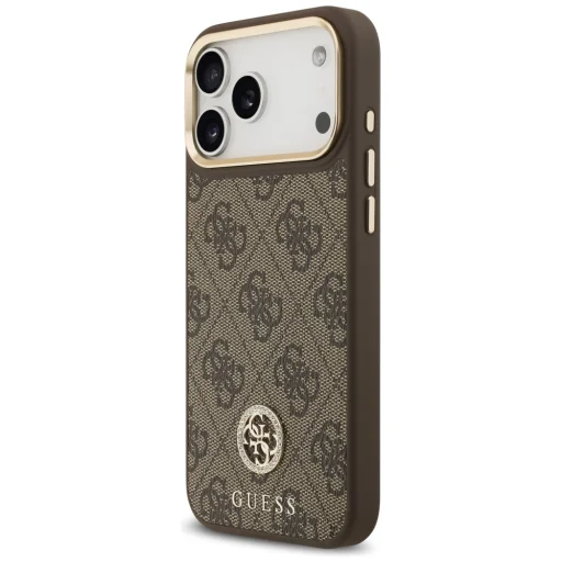  iPhone 17 Pro Max Guess - Hardcase 4G (GUHMP17XP4GRMDEW) - Barna tok - 4