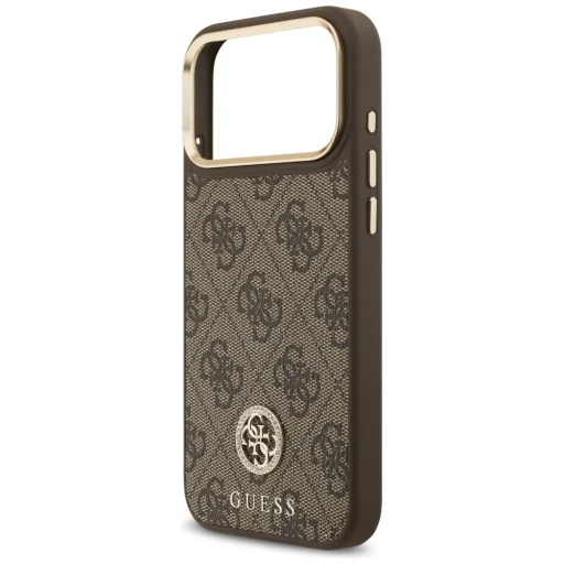  iPhone 17 Pro Max Guess - Hardcase 4G (GUHMP17XP4GRMDEW) - Barna tok - 5