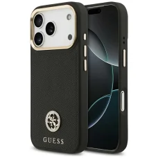  iPhone 17 Pro Guess - Hardcase 4G (GUHMP17LPGCRMDEK) - Fekete tok