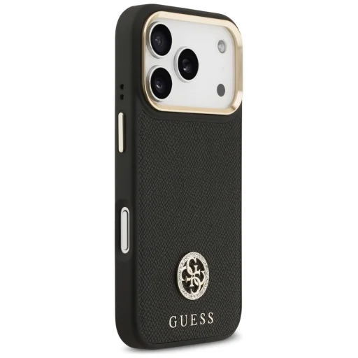  iPhone 17 Pro Guess - Hardcase 4G (GUHMP17LPGCRMDEK) - Fekete tok - 3