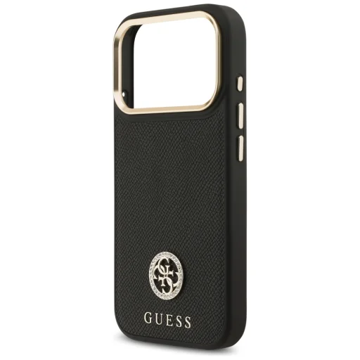  iPhone 17 Pro Guess - Hardcase 4G (GUHMP17LPGCRMDEK) - Fekete tok - 5