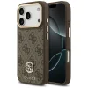  iPhone 17 Pro Barna Guess Hardcase 4G (GUHMP17LP4GRMDEW) tok