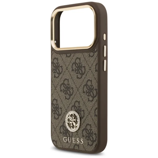  iPhone 17 Pro Barna Guess Hardcase 4G (GUHMP17LP4GRMDEW) tok - 3