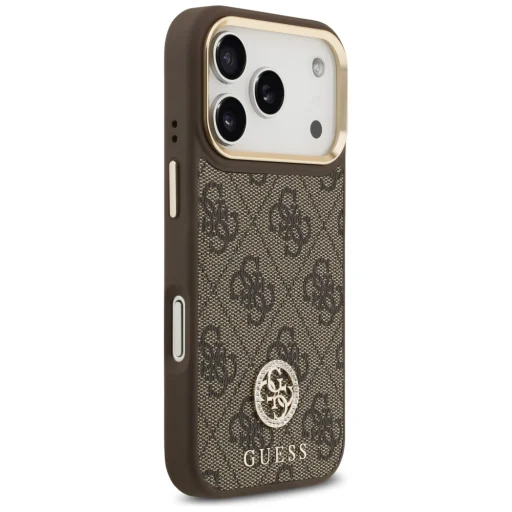  iPhone 17 Pro Barna Guess Hardcase 4G (GUHMP17LP4GRMDEW) tok - 5