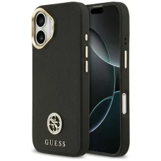  iPhone 17 Fekete Guess Hardcase 4G (GUHMP17SPGCRMDEK) tok