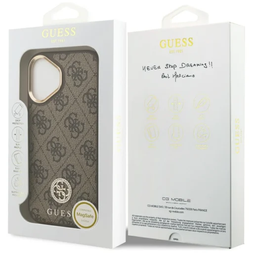  iPhone 17 Barna Guess Hardcase 4G (GUHMP17SP4GRMDEW) tok - 7