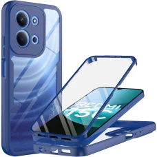 Xiaomi Redmi 15C 4G / Redmi 15C 5G Kék Techsuit - ColorVerse 360 Series + képernyővédő tok