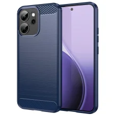Oppo Reno14 F Kék Techsuit Carbon Silicone tok