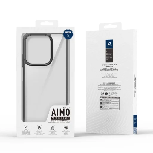 Redmi 15C DUX DUCIS AIMO tok (173mm) fekete - 3