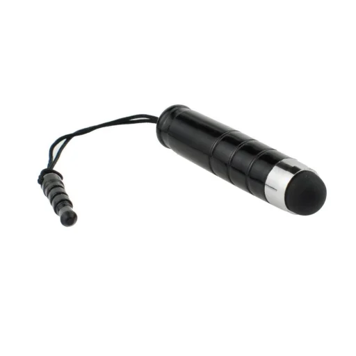 Mini univerzálny stylus Jack 3,5 mm, čierny - 1