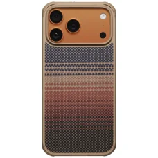 iPhone 17 Pro Max PITAKA Aramid ProGuard MagSafe tok naplemente színben