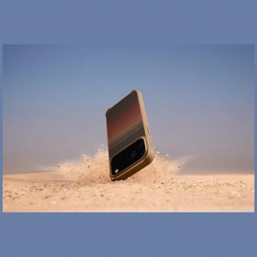 iPhone 17 Pro PITAKA Aramid ProGuard MagSafe tok naplemente színben - 4