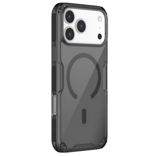  Apple iPhone 17 Pro Max átlátszó fekete Nillkin Nature TPU PRO mágneses tok - 3