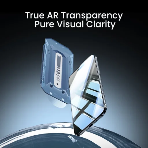  Apple iPhone 17 Air Nillkin Tempered Glass 0.2mm H+ PRO 2.5D fényvisszaverés mentes üvegfólia (applikátorral) üvegfólia - 2