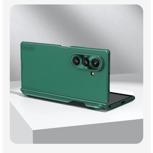  Samsung Galaxy Z Fold 7 Sötétzöld Nillkin Super Frosted FOLD mágneses tolltartó hátlap tok - 12