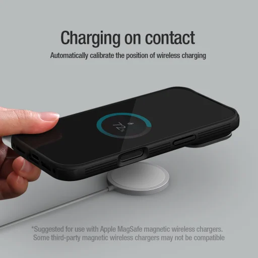  Apple iPhone 17 Pro Fekete Nillkin CamShield Pro Mágneses tok - 5