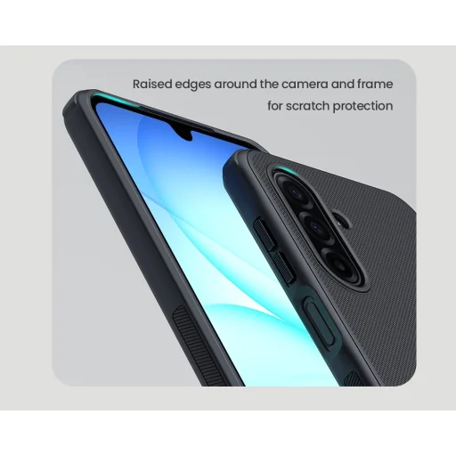  Samsung Galaxy A17 5G Fekete Nillkin Super Frosted PRO telefontok - 5