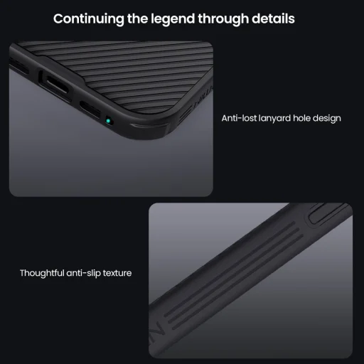  Apple iPhone 17 kék Nillkin CamShield PRO tok - 6