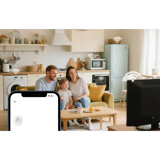 SP112-M 2xUSB WiFi intelligens konnektor (két darab) (Xiaomi) - 7