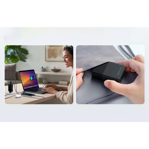 BlitzWolf BW-S29 120W hálózati töltő (fekete) - 4