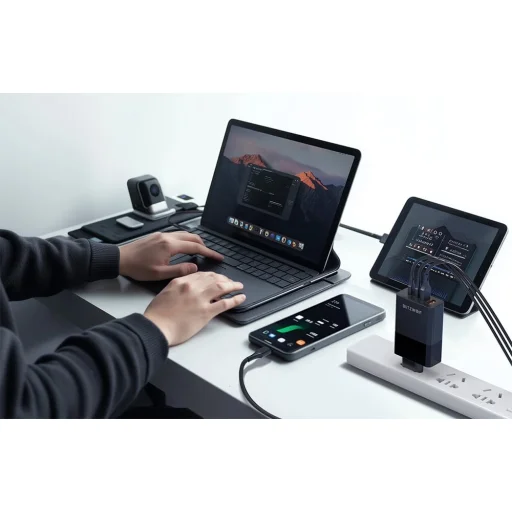 BlitzWolf BW-S29 120W hálózati töltő (fekete) - 5