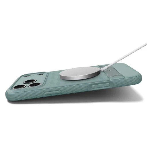 iPhone 17 Pro Max Spigen Parallax "S" Mag Magsafe Zsályazöld tok - 9