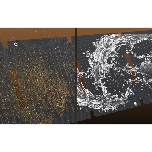 Choetech SC005-GY 28W Összecsukható Napelemes Töltő - 10