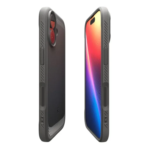 iPhone 17 Spigen Rugged Armor Mag Magsafe tok Szürke - 5