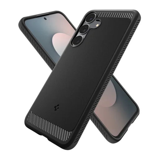Samsung Galaxy S25 FE Spigen Rugged Armor Matt Fekete tok - 12