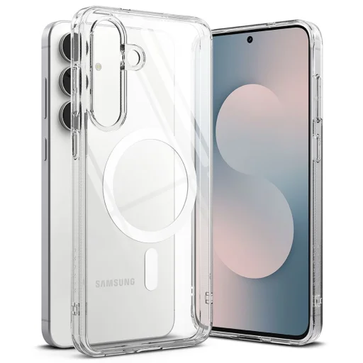 Samsung Galaxy S25 FE átlátszó tok Ringke Fusion Magnetic Magsafe - 1