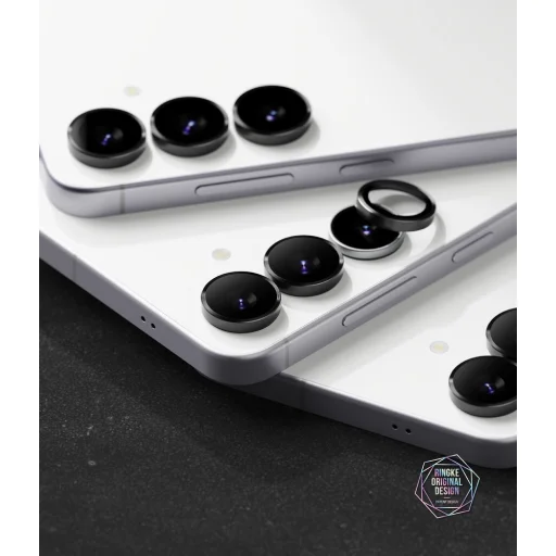 Samsung Galaxy S25 FE Ringke Kamera Keretvédő 2-csomag Fekete - 6