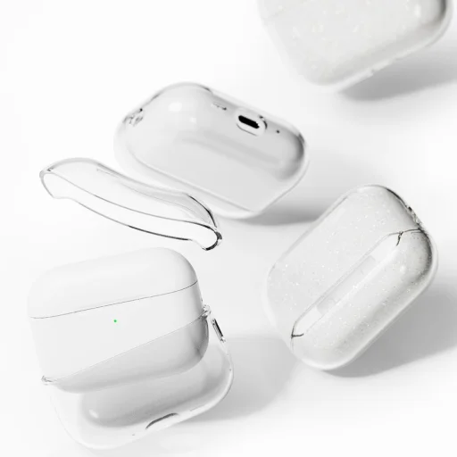 Apple AirPods Pro 3 átlátszó tok - 2