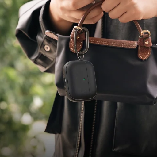 Apple AirPods Pro 3 Ringke Onyx Mágneses Magsafe Fekete tok - 6