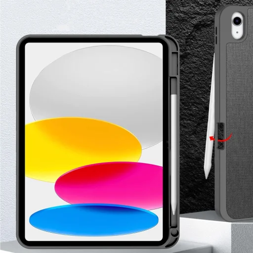 iPad 10.9” 2022 Tech-protect SC Pen Canvas tok Szénszürke - 8