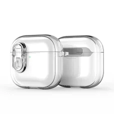AirPods 4 DUX DUCIS PECL TPU+PC védőtok fekete