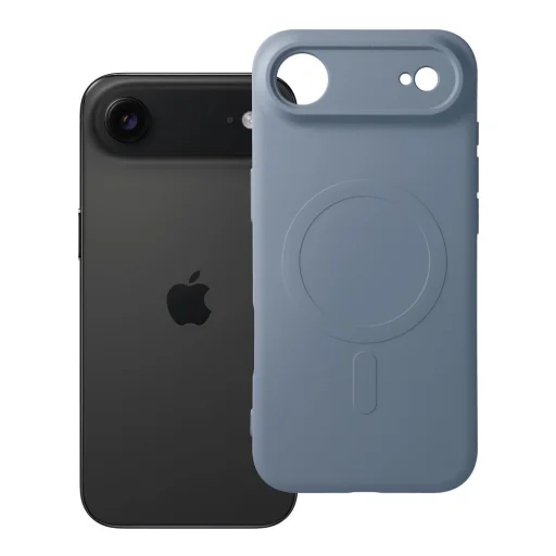 iPhone 17 Air silikónové magnetické puzdro svetlomodré - 3