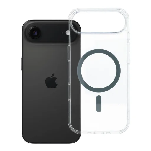 iPhone 17 Air farebné puzdro s krúžkom MagSafe sivé - 5