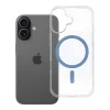iPhone 17 svetlomodrý kryt Drop Glue Farebný krúžok Magnetický kryt kompatibilný s MagSafe thumbnail