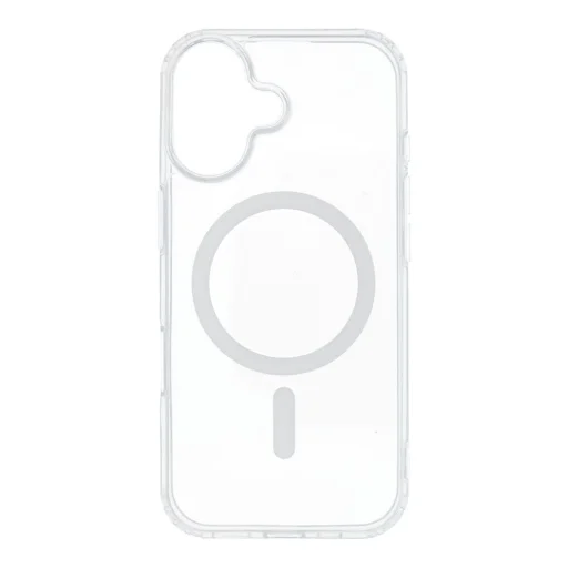 iPhone 17 fehér színes gyűrűs Magic tok - 5