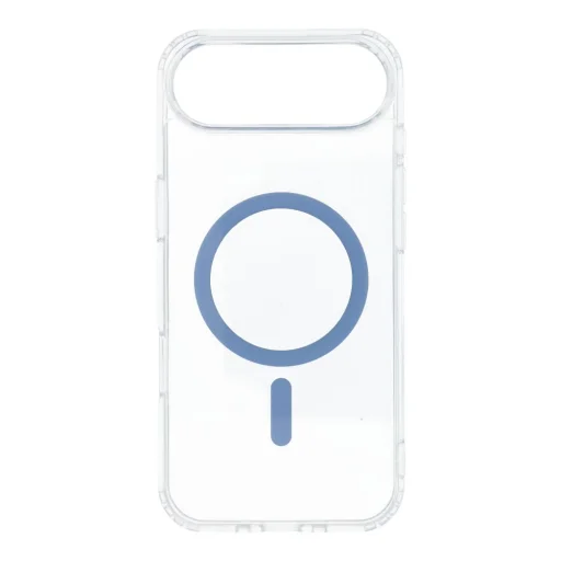 iPhone 17 Air tok, Drop Glue Színes Gyűrű MagSafe-kompatibilis tok világoskék - 4