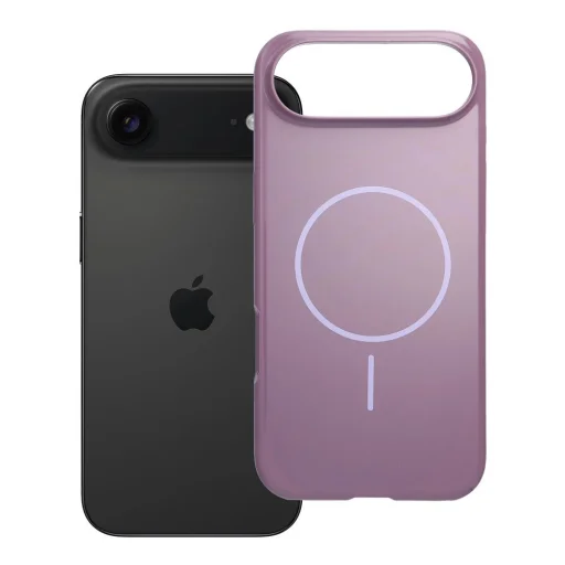 iPhone 17 Air lesklý magnetický fialový obal - 7