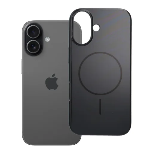 iPhone 17 čierne lesklé magnetické puzdro - 7