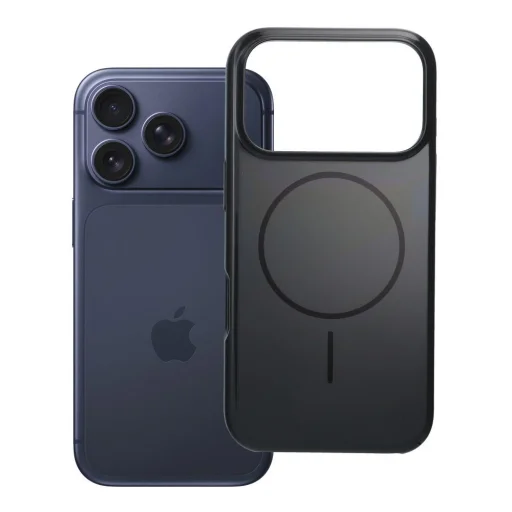 iPhone 17 Pro lesklé magnetické puzdro čierne - 7