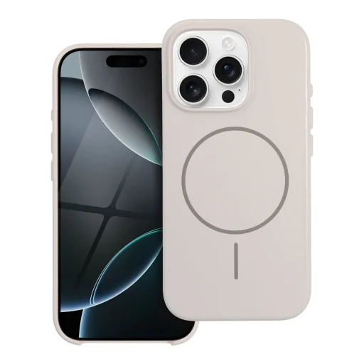 Glossy Mag Cover kompatibilis MagSafe az IPHONE 16 PLUS tok fehér - 1