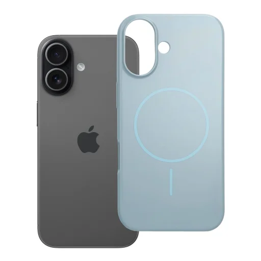 iPhone 17 lesklé magnetické puzdro v mätovej farbe - 7
